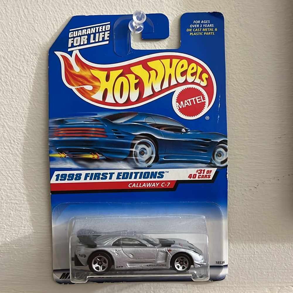 Mattel Hot Wheels toy cars (2) from 1990s - Picture 3 of 10